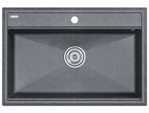 Мойка кухонная Paulmark Stepia PM117551-DG графит