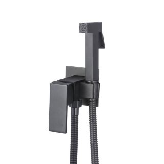 Гигиенический душ со смесителем Maretti Umbria Black UMB30RV67, черный Гигиенический душ со смесителем Maretti Umbria Black UMB30RV67, черный