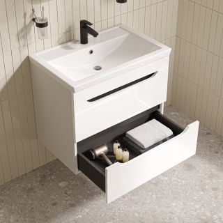Тумба с раковиной IDDIS Рэй (Ray) RAY70W0i95K 70 см белый