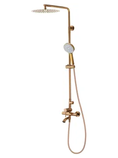 Душевая стойка Wonzon & Woghand Tor WW-88047073-RG розовое золото