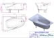 Ванна из литого мрамора Astra-Form Селена 170x100 (левая/правая)