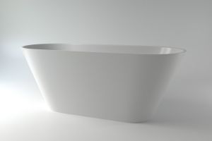 Ванна отдельностоящая Holbi Selena 161x68см белый матовый 1.01.006.11.1