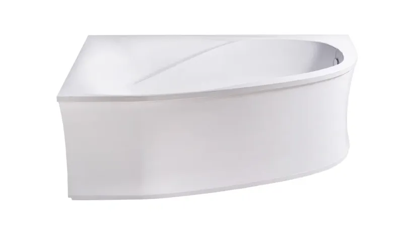 Ванна из искусственного камня Astra-Form Селена 01010039 левая 170x100 см белый глянец