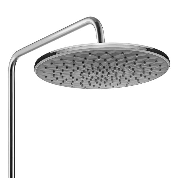 Душевая стойка Swedbe Hermes 9090G1 с термостатическим смесителем для ванны хром/серый