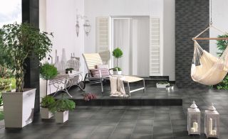 Ступень с носиком угловая Ceramika Paradyz Семир графит 59509, 33х33
