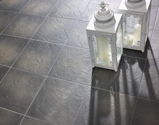 Плитка клинкерная базовая Ceramika Paradyz Семир графит  29,5х29,5 (1,22)