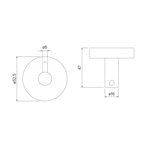 Крючок IDDIS Sena хром SENSS10i41