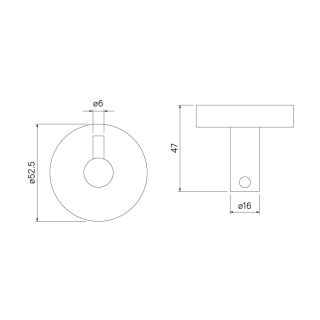 Крючок IDDIS Sena хром SENSS10i41 Крючок IDDIS Sena хром SENSS10i41
