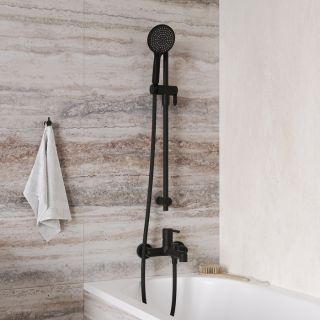 Смеситель для ванны IDDIS Эйгер (Aiger) AIGBL00i02WA чёрный матовый