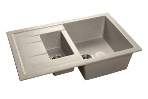 Мойка кухонная GranFest Серая Quadro Q-775 KL сер