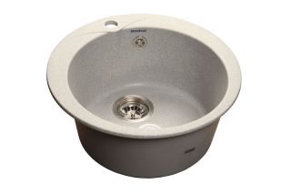 Мойка кухонная GranFest Серая Rondo R-480 сер