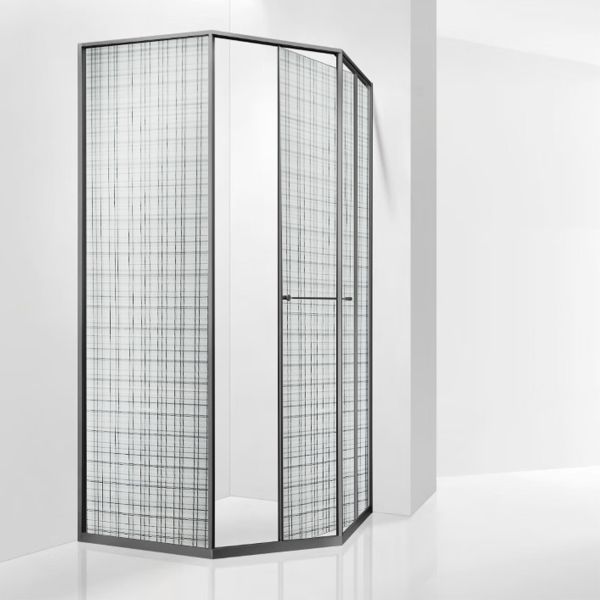 Душевой уголок RGW SV-82Gr "R" 33328200-2410R 100x100 см серый