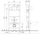 Инсталляция для унитаза Pestan Fluenta 40006356