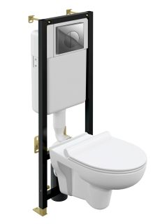 Комплект Cersanit 64232 NATURE CO DPL EO SLIM + BLACK + LEON ХРОМ ГЛЯНЦЕВЫЙ Комплект Cersanit 64232 NATURE CO DPL EO SLIM + BLACK + LEON ХРОМ ГЛЯНЦЕВЫЙ