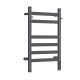 Полотенцесушитель электрический APEXTERMO Sfera SF10164GF 600x400 с крючками графит металлик