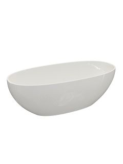 Ванна из полиэфирной смолы Cezares Релакс (Relax) CZR-RELAX-170-80-56-WM-PFB 170x80 см молочный белый