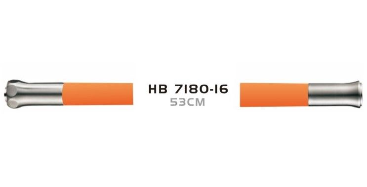 Гибкий излив для кухонного смесителя Haiba HB7180-16 оранжевый Гибкий излив для кухонного смесителя Haiba HB7180-16 оранжевый