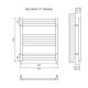Полотенцесушитель водяной Lemark Melange П7 LM49607W 500x600, белый