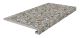 Ступень Kerama Marazzi KM6060G0011RGCF клееная фронтальная Бричиола серый матовый обрезной 33x60x0,9