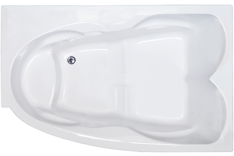 Акриловая ванна Royal Bath Shakespeare правая 170x110см белый RB652100K-R
