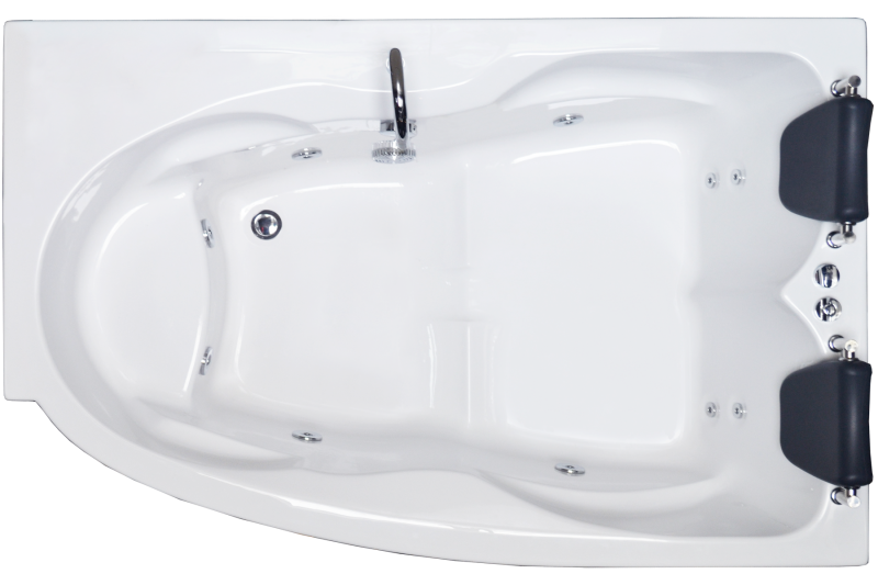 Акриловая ванна Royal Bath Shakespeare правая 170x110см белый RB652100K-R