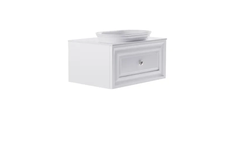 Тумба с раковиной Astra-Form Шарм 4631177713378 70 см белый матовый