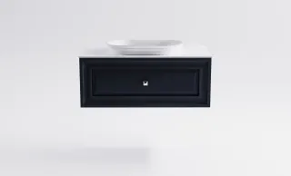 Тумба с раковиной Astra-Form Шарм 4631177713729 100 см серый матовый