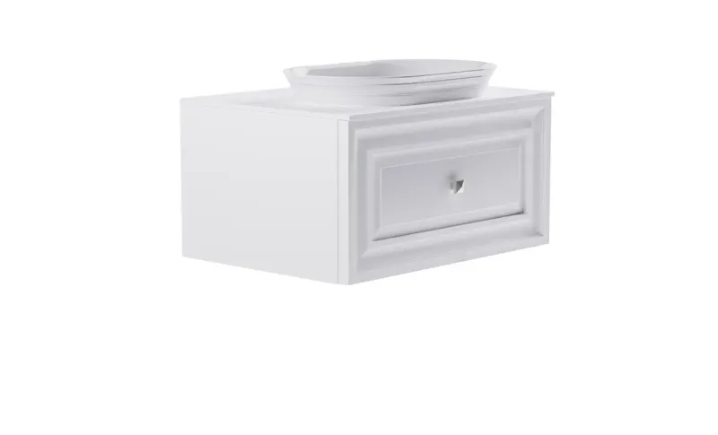 Тумба с раковиной Astra-Form Шарм 4631177714993 70 см белый матовый