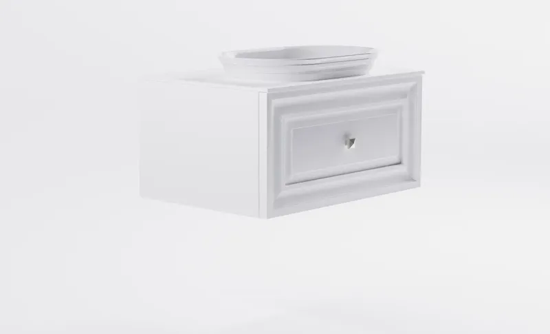 Тумба с раковиной Astra-Form Шарм 4631177714993 70 см белый матовый