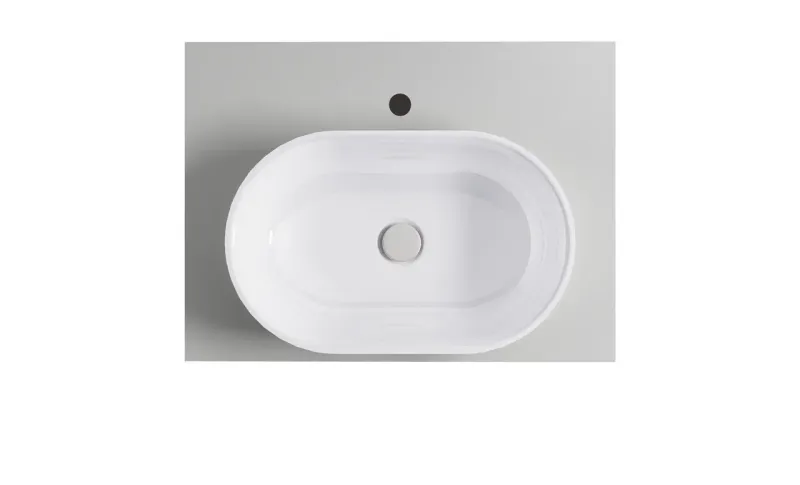 Тумба с раковиной Astra-Form Шарм 4631177715020 80 см серый матовый