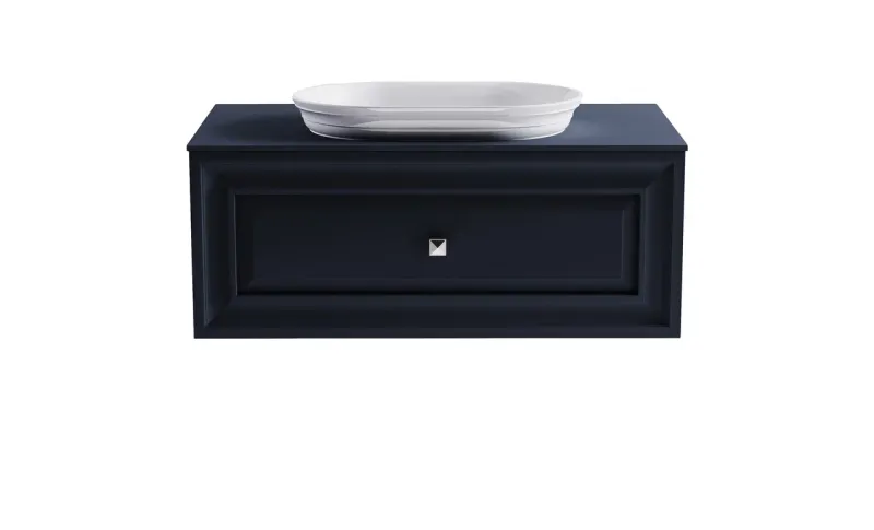 Тумба с раковиной Astra-Form Шарм 4631177715105 90 см серый матовый