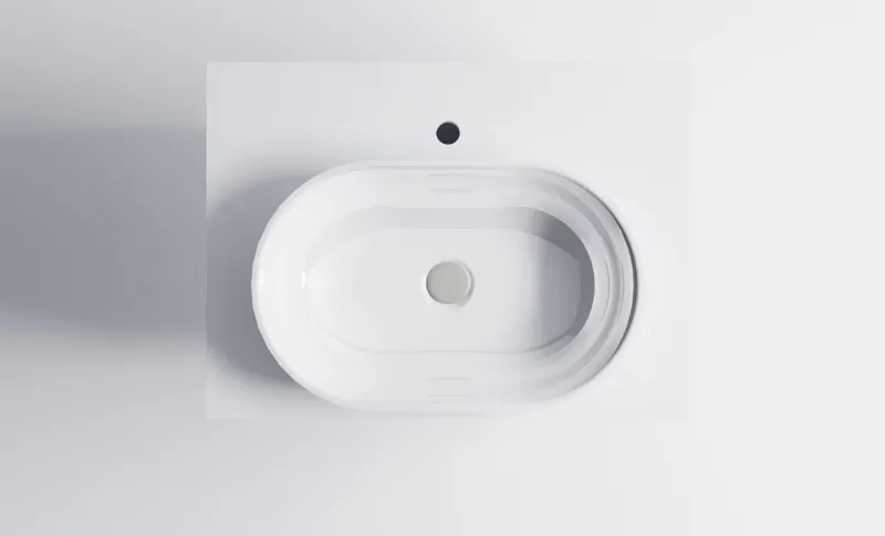 Тумба с раковиной Astra-Form Шарм 4631177713330 70 см голубой матовый