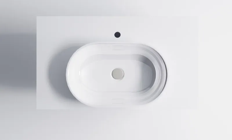 Тумба с раковиной Astra-Form Шарм 4631177713682 100 см зелёный матовый