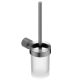 Щётка для туалета ABBER Pol 316 AA1933BGG брашированная оружейная сталь