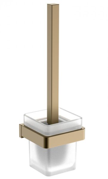 Щётка для туалета ABBER Westen AA1732G золото матовое Щётка для туалета ABBER Westen AA1732G золото матовое