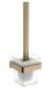 Щётка для туалета ABBER Westen AA1732G золото матовое Щётка для туалета ABBER Westen AA1732G золото матовое