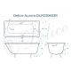 Ванна чугунная Delice Aurora DLR230603R 150x70 с отверстиями под ручки Ванна чугунная Delice Aurora DLR230603R 150x70 с отверстиями под ручки