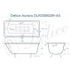 Ванна чугунная Delice Aurora DLR230603R-AS 150x70 с отверстиями под ручки и антискользящим покрытием Ванна чугунная Delice Aurora DLR230603R-AS 150x70 с отверстиями под ручки и антискользящим покрытием