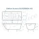 Ванна чугунная Delice Aurora DLR230604-AS 160x75 с антискользящим покрытием Ванна чугунная Delice Aurora DLR230604-AS 160x75 с антискользящим покрытием