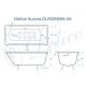 Ванна чугунная Delice Aurora DLR230605-AS 170x70 с антискользящим покрытием