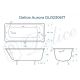 Ванна чугунная Delice Aurora DLR230617 140х70 Ванна чугунная Delice Aurora DLR230617 140х70