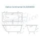 Ванна чугунная Delice Continental DLR230613R 170x70 с отверстиями под ручки Ванна чугунная Delice Continental DLR230613R 170x70 с отверстиями под ручки