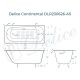 Ванна чугунная Delice Prestige DLR230626-AS 160х70 с антискользящим покрытием Ванна чугунная Delice Prestige DLR230626-AS 160х70 с антискользящим покрытием