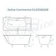 Ванна чугунная Delice Continental DLR230626R 160х70 с отверстиями под ручки Ванна чугунная Delice Continental DLR230626R 160х70 с отверстиями под ручки