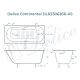 Ванна чугунная Delice Continental DLR230626R-AS 160х70 с отверстиями под ручки и антискользящим покрытием Ванна чугунная Delice Continental DLR230626R-AS 160х70 с отверстиями под ручки и антискользящим покрытием