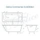 Ванна чугунная Delice Continental DLR230641 130х70 белая Ванна чугунная Delice Continental DLR230641 130х70 белая