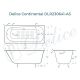Ванна чугунная Delice Continental DLR230641-AS 130х70 с антискользящим покрытием Ванна чугунная Delice Continental DLR230641-AS 130х70 с антискользящим покрытием