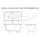 Ванна чугунная Delice Continental PLUS DLR230633R-AS с отверстиями под ручки и антискользящим покрытием 150х70 см Ванна чугунная Delice Continental PLUS DLR230633R-AS с отверстиями под ручки и антискользящим покрытием 150х70 см