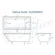 Ванна чугунная Delice Eclat DLR230621 170х70 Ванна чугунная Delice Eclat DLR230621 170х70