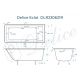 Ванна чугунная Delice Eclat DLR230621R 170х70 с отверстиями под ручки Ванна чугунная Delice Eclat DLR230621R 170х70 с отверстиями под ручки